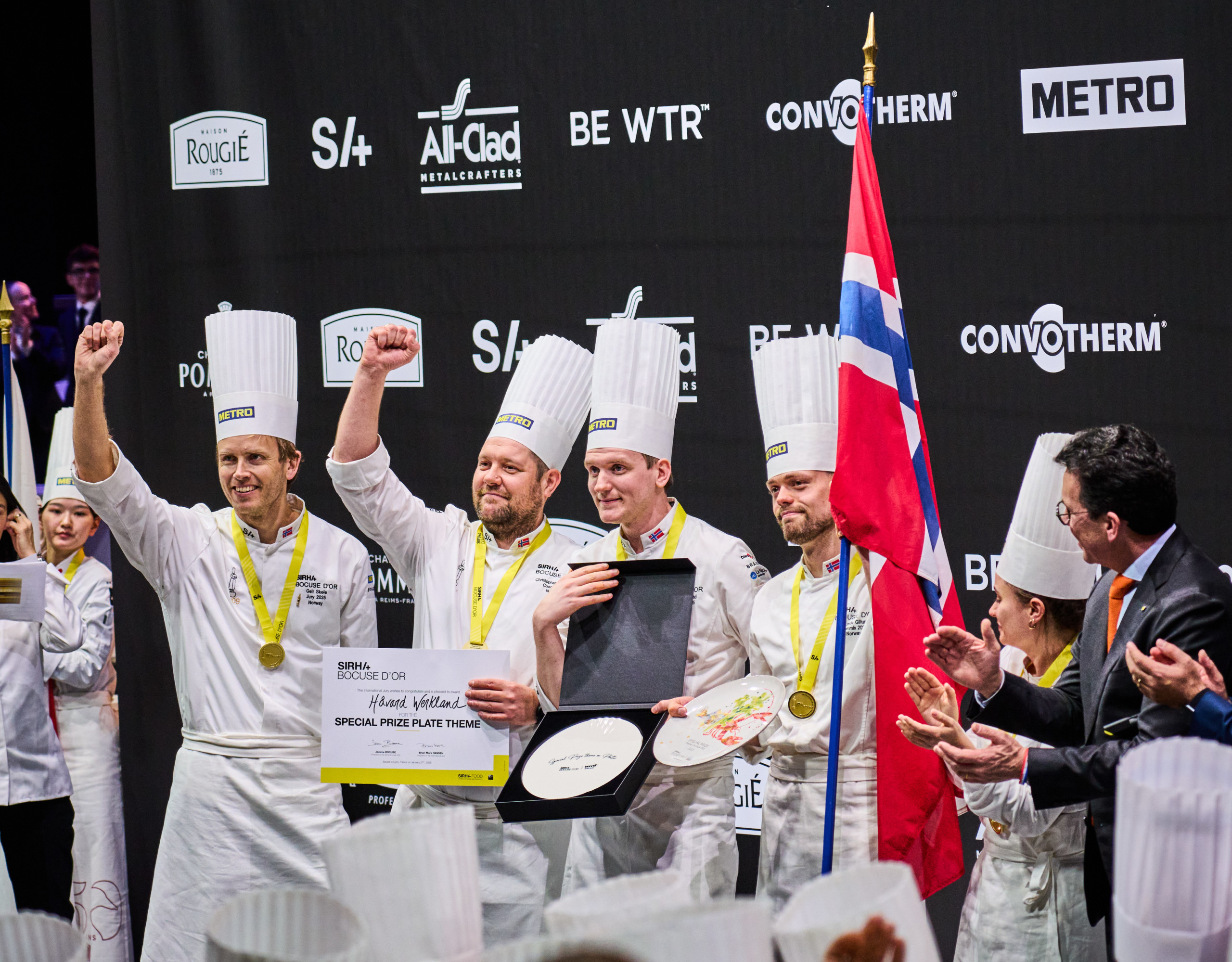 Gjev pris til Norge i Bocuse d’Or 2025